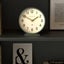 Newgate Q Mantel Clock-Asparagus Green Carousel 3