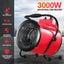Electric Industrial Fan Heater 3000W Carousel 3