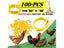 Poultry Leg Rings 100PCS Carousel 10
