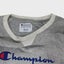 CHAMPION GREY SWEATSHIRT WITH EMBROIDED LOGO (M) Carousel 3