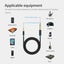 3.5mm to 6.35mm 1/8" TRS to Double 1/4" TS Stereo Y-Splitter Cable for Speaker Carousel 3