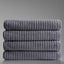 Alessia Cotton Bamboo Rib Bath Sheet Carousel 2