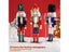 30CM Nutcracker Wooden Soldier Doll Puppet Christmas Decoration Carousel 2