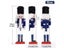 30CM Nutcracker Wooden Soldier Doll Puppet Christmas Decoration Carousel 4