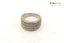 Sterling Silver and Diamond Large Dress Band Carousel 1