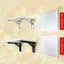 Folding Angle Bracket Heavy Support Adjustable 14 Inch Triangle set of two pair Carousel 3