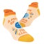 Sneaker Socks - Sun & Clouds S/M Carousel 1