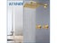 10 Inch Rainfall Shower System Wall Mount Faucets Set Carousel 1