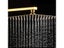 10 Inch Rainfall Shower System Wall Mount Faucets Set Carousel 3