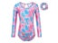 Girls Long Sleeve Unicorn Mermaid Gymnastic Leotards For Kids 2-10 Carousel 1