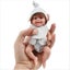 Christmas Toys Clearance, 6 inch Mini Reborn Baby Boy Doll Silicone Realistic Carousel 8