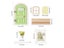Cartoon Wooden Elf Door Set For Dollhouse Decor Carousel 7