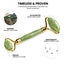 Jade Roller Gua Sha Facial Tools Set - Beauty Skin Care Face Roller Massager Carousel 3