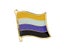 Non-Binary Pride Flag Pin LGBTQIA+ Carousel 3