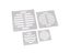 Stainless Steel Shower Hair Catcher Drain Plug 1PCS Carousel 6