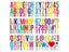 6Pcs Set 2.5In Waterproof Alphabet Stickers For Grad Cap DIY Crafts Carousel 5