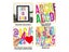 6Pcs Set 2.5In Waterproof Alphabet Stickers For Grad Cap DIY Crafts Carousel 6