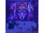 UV Reactive Psychedelic Wolf Tapestry Wall Hanging Gift Carousel 1