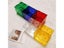 Transparent Visible Kids Coin Bank Building Block Design Storage Jar Carousel 8