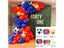 4D Soccer Red Blue Balloon Garland Arch For Party Decor Carousel 3