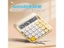 12-Digit LCD Desktop Calculator For Office Home Use Battery Powered Carousel 5