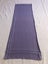 Vintage Purple Japanese Rinzu Silk Fabric Piece Kimono Panel Carousel 3