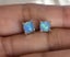 Silver Fire Opal Triplet Stud Earrings Carousel 3