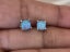 Silver Fire Opal Triplet Stud Earrings Carousel 4