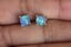 Silver Fire Opal Triplet Stud Earrings Carousel 7