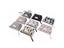 Portable Women's Canvas Makeup Toiletry Bag Organizer Kit Carousel 7