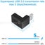 Angle Extension Extender 90 Degree USB 3.0 A male to female Adapter Connector Carousel 5