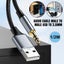 Adapter Wire USB A to 3.5 Jack Male to Male USB to 3.5mm Aux Line Audio Cable Carousel 1
