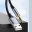 Adapter Wire USB A to 3.5 Jack Male to Male USB to 3.5mm Aux Line Audio Cable Carousel 6