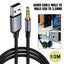 Adapter Wire USB A to 3.5 Jack Male to Male USB to 3.5mm Aux Line Audio Cable Carousel 10