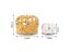 Mini Alloy Crown Model For Dollhouse Or Party Decor Carousel 5