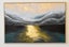 THE SOUTHERN ALPS - GOLD LEAF - FLOATING FRAME - LARGE Carousel 1