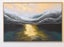 THE SOUTHERN ALPS - GOLD LEAF - FLOATING FRAME - LARGE Carousel 3