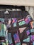 Adidas Colourful Abstract Print Track Pants / Joggers - Size 6-8 Carousel 1
