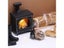 Miniature LED Lighted Fireplace With Trolley For Dollhouse Carousel 2