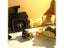 Miniature LED Lighted Fireplace With Trolley For Dollhouse Carousel 5