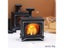 Miniature LED Lighted Fireplace With Trolley For Dollhouse Carousel 1
