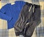 North South MERINO top. Gap track pants. Age 4 Carousel 1