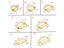 10pcs Metal Tri-Glides Roller Pin Buckles Strap Adjuster Carousel 7