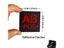 5x5CM IR Reflective Hook Loop Blood Type Badges Armband Sticker Carousel 6