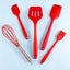 5pcs Silicone Cooking Utensils Kitchenware Set Eggg Beater Spoon Spatula CHK44R Carousel 6