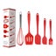 5pcs Silicone Cooking Utensils Kitchenware Set Eggg Beater Spoon Spatula CHK44R Carousel 7