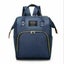 Baby Diaper Nappy Changing Mummy Bag Rucksack Hospital Maternity Backpack BLUE Carousel 1
