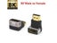 8K HDMI-Compatible 90 Degree Adapter Connector Carousel 8