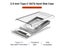 2.5 Inch SATA SSD External HDD Enclosure USB 3.0 Type C Carousel 3