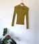 RRP$279 CUE Mustard/Olive sophisticated designer long sleeve pristine!! Carousel 1